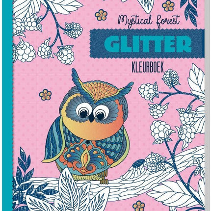 Inter-Stat Mystical Forest Glitter Kleurboek