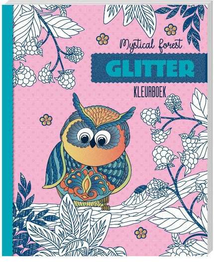 Inter-Stat Mystical Forest Glitter Kleurboek