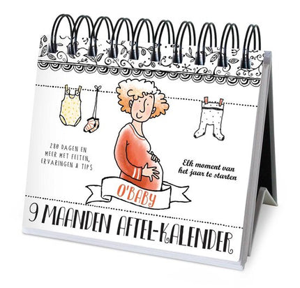 Inter-Stat Negen Maanden Aftelkalender By Pauline