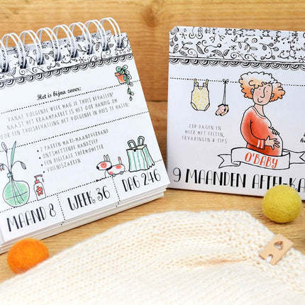 Inter-Stat Negen Maanden Aftelkalender By Pauline
