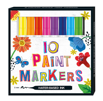 Inter-Stat Paint Markers 10 Stuks