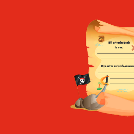Inter-Stat Piraten Vriendenboekje
