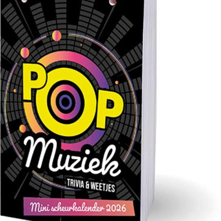 Inter-Stat Pop Muziek Mini Scheurkalender 2026