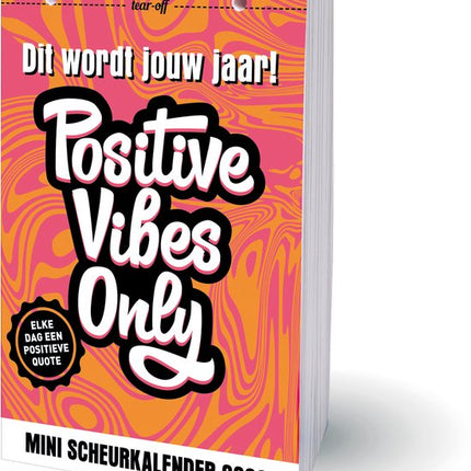 Inter-Stat Positive Vibes Only Mini Scheurkalender 2026