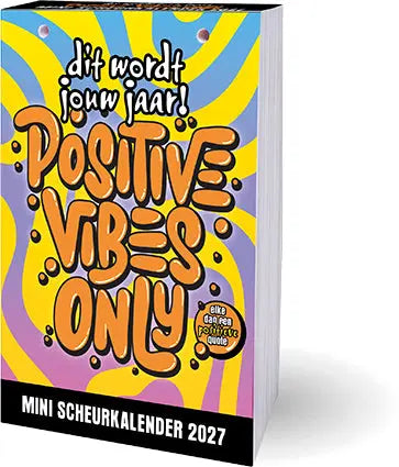 Inter-Stat Positive Vibes Only Mini Scheurkalender 2027
