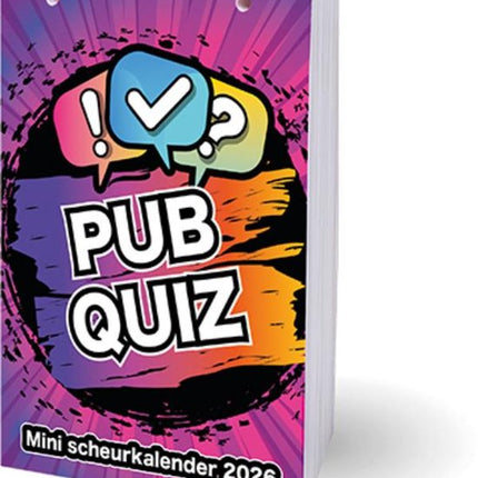 Inter-Stat Pub Quiz Mini Scheurkalender 2026