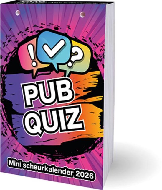 Inter-Stat Pub Quiz Mini Scheurkalender 2026