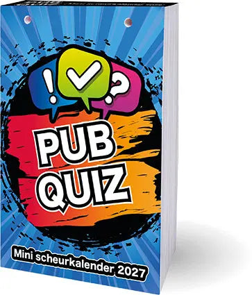 Inter-Stat Pub Quiz Mini Scheurkalender 2027