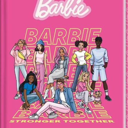 Inter-Stat Roze Barbie Vriendenboekje