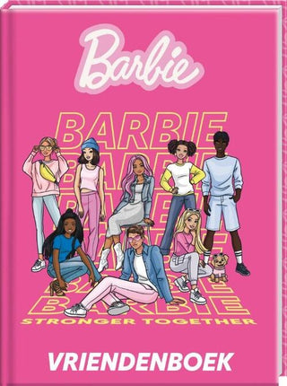 Inter-Stat Roze Barbie Vriendenboekje