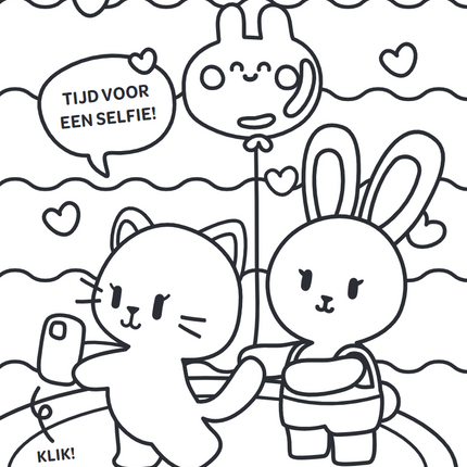 Inter-Stat Snuggly Vibes Kleurboek