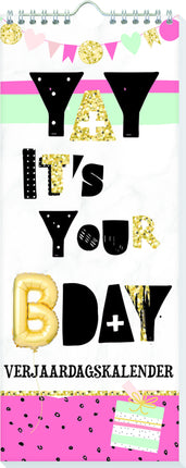 Inter-Stat YAY it's your Birthday verjaardagskalender
