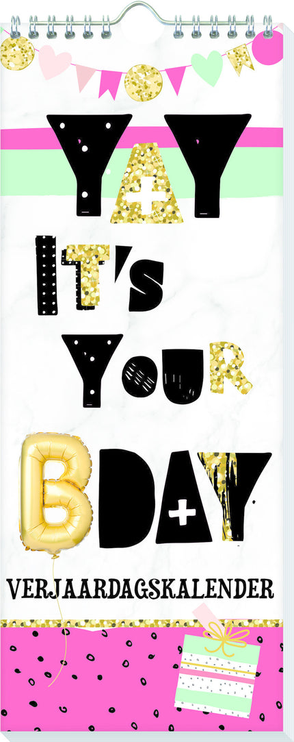 Inter-Stat YAY it's your Birthday verjaardagskalender