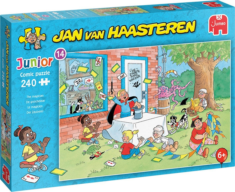 Jan van Haasteren De Goochelaar  - Jan van Haasteren Junior Puzzel 240 Stukjes