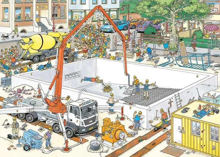 Jan van Haasteren Jan van Haasteren – Bijna Klaar! Puzzel 1000 Stukjes