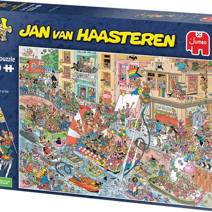 Jan van Haasteren Jan van Haasteren - Celebrate Pride! Puzzel 1000 Stukjes