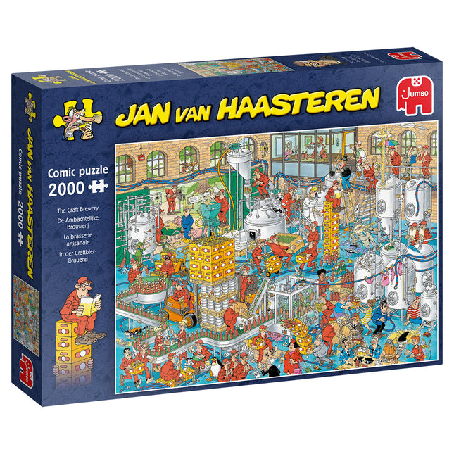 Jan van Haasteren Jan van Haasteren - De Ambachtelijke Brouwerij Puzzel 2000 Stukjes