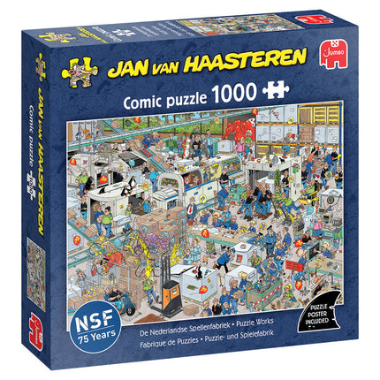 Jan van Haasteren Jan van Haasteren - De Nederlandse Spellenfabriek Puzzel 1000 Stukjes