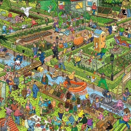Jan van Haasteren Jan van Haasteren – De Volkstuintjes Puzzel 1000 Stukjes