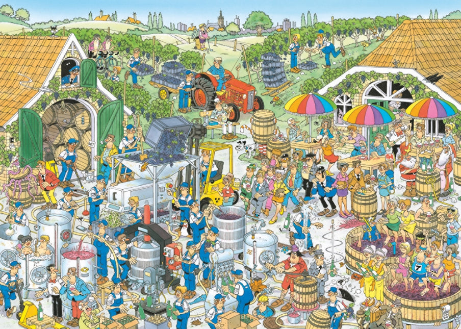 Jan van Haasteren Jan van Haasteren – De Wijngaard Puzzel 1000 Stukjes