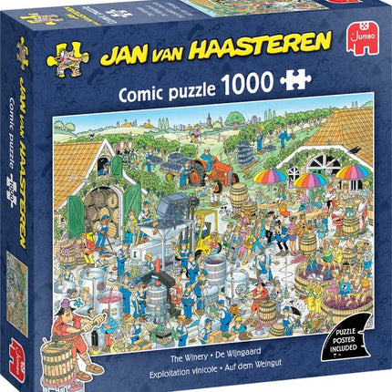 Jan van Haasteren Jan van Haasteren – De Wijngaard Puzzel 1000 Stukjes
