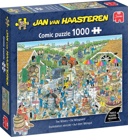 Jan van Haasteren Jan van Haasteren – De Wijngaard Puzzel 1000 Stukjes