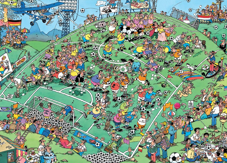 Jan van Haasteren Jan van Haasteren – Europa's Voetbalkampioen Puzzel 1000 Stukjes