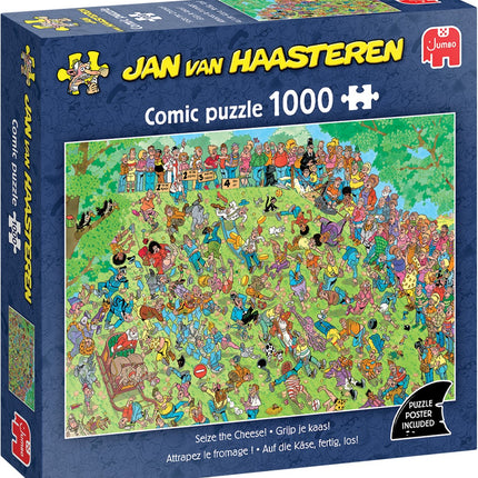 Jan van Haasteren Jan van Haasteren Grijp Je Kaas 1000 Stukjes
