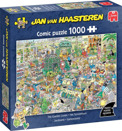 Jan van Haasteren Jan van Haasteren – Het Tuincentrum Puzzel 1000 Stukjes