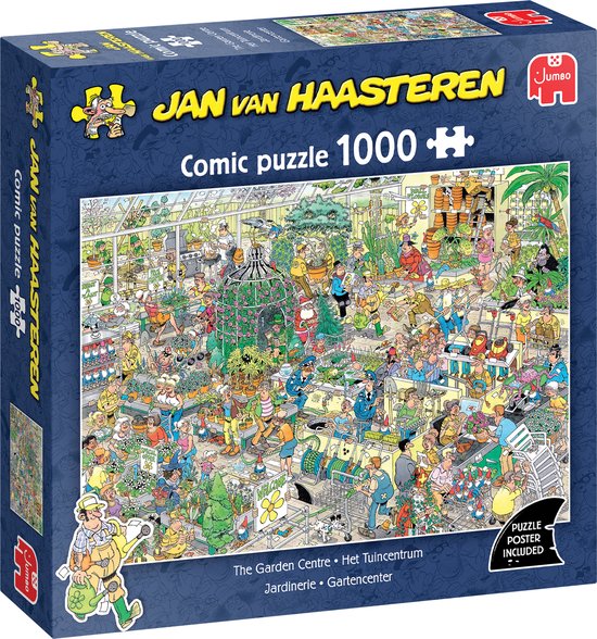 Jan van Haasteren Jan van Haasteren – Het Tuincentrum Puzzel 1000 Stukjes