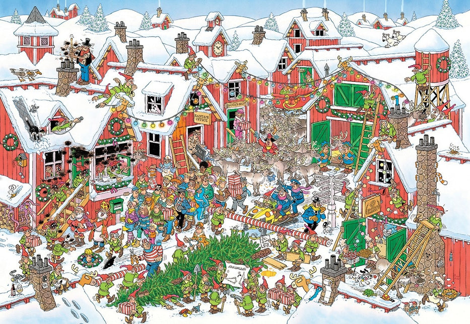 Jan van Haasteren Jan van Haasteren - Huis van de Kerstman Puzzel 5000 stukjes