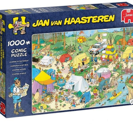 Jan van Haasteren Jan van Haasteren – Kamperen In Het Bos Puzzel 1000 Stukjes