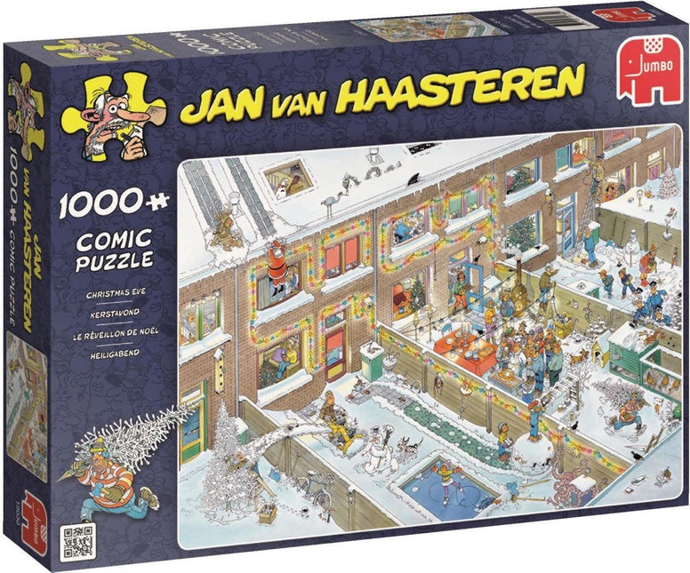 Jan van Haasteren Jan van Haasteren – Kerstavond Puzzel 1000 Stukjes