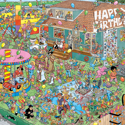 Jan van Haasteren Jan van Haasteren - Kinderfeestje Puzzel 1000 Stukjes