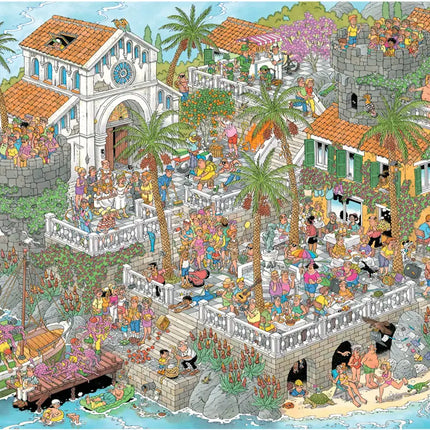 Jan van Haasteren Jan van Haasteren – Leve de Middellandse Zee Puzzel 2000 Stukjes