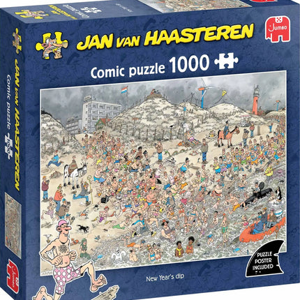 Jan van Haasteren Jan van Haasteren - New Years Dip Puzzel 1000 Stukjes