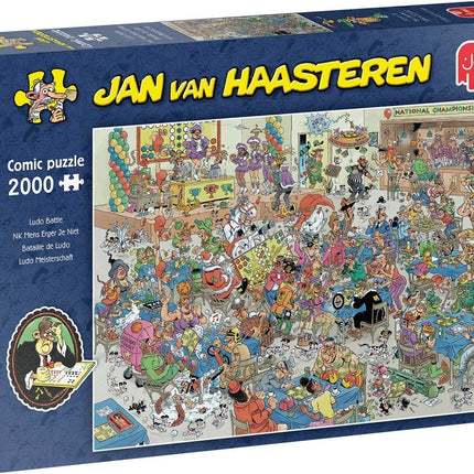 Jan van Haasteren Jan van Haasteren – NK Mens erger je Niet Puzzel 2000 Stukjes