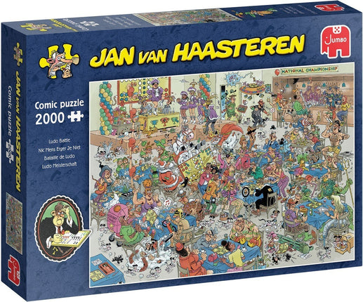 Jan van Haasteren Jan van Haasteren – NK Mens erger je Niet Puzzel 2000 Stukjes