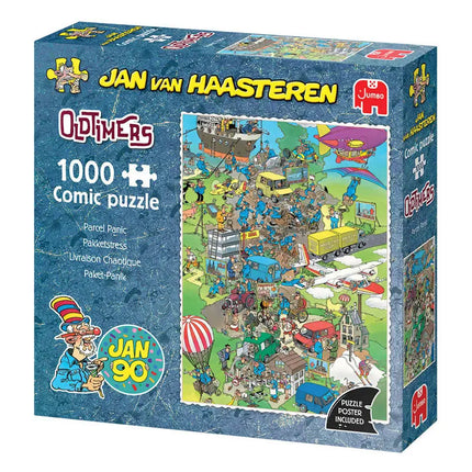 Jan van Haasteren Jan Van Haasteren - Pakketstress! Puzzel 1000 stukjes