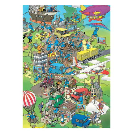 Jan van Haasteren Jan Van Haasteren - Pakketstress! Puzzel 1000 stukjes