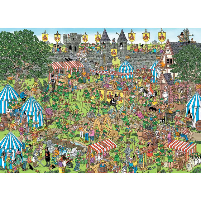 Jan van Haasteren Jan van Haasteren – Robin Hood Festival Puzzel 1500 Stukjes