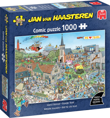 Jan van Haasteren Jan van Haasteren – Rondje Texel Puzzel 1000 Stukjes