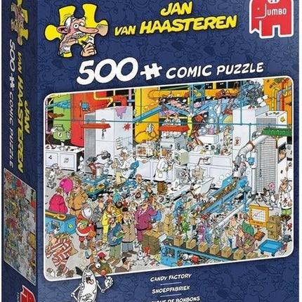 Jan van Haasteren Jan van Haasteren - Snoepfabriek Puzzel 500 Stukjes
