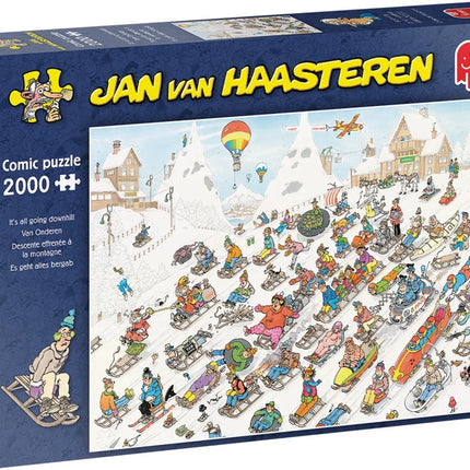 Jan van Haasteren Jan van Haasteren - Van Onderen Puzzel 2000 Stukjes