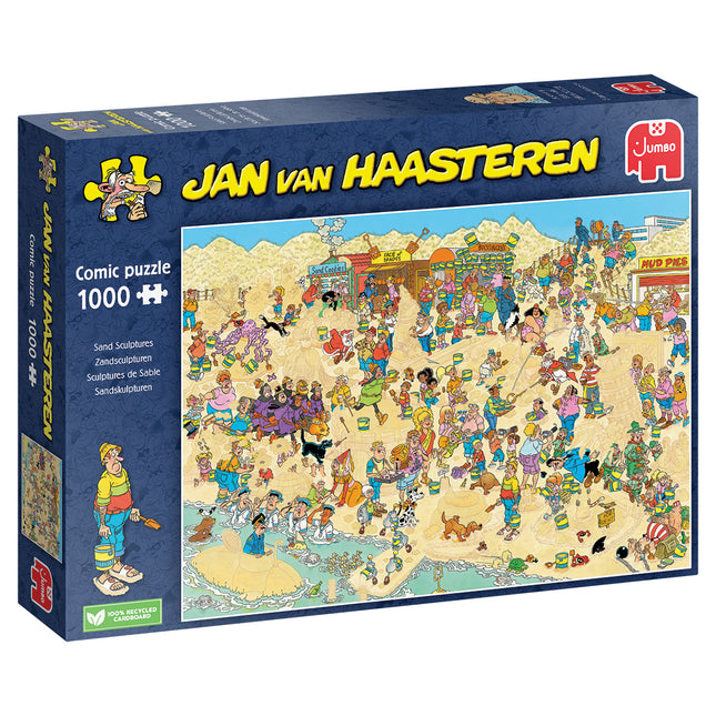 Jan van Haasteren Jan van Haasteren - Zandsculpturen Puzzel 1000 Stukjes