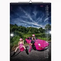 Jens Cars en Girls Kalender 2027 A3
