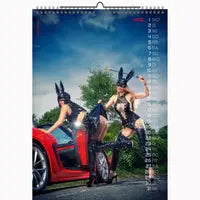 Jens Cars en Girls Kalender 2027 A3