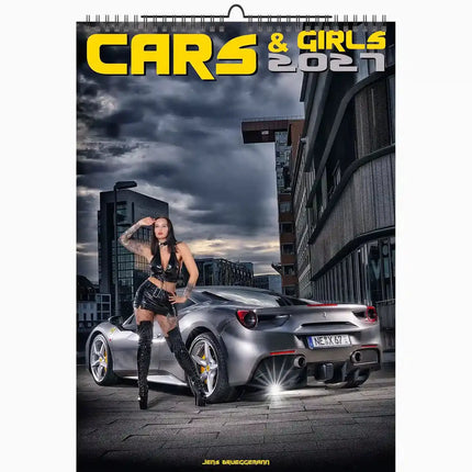 Jens Cars en Girls Kalender 2027 A3