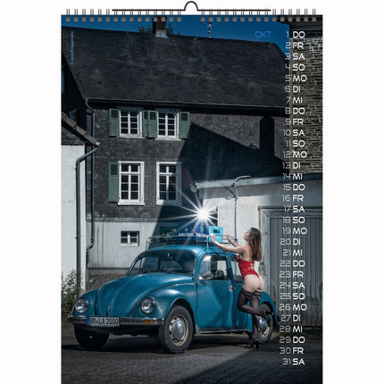 Jens Oldtimer en Girls Kalender 2026 A3