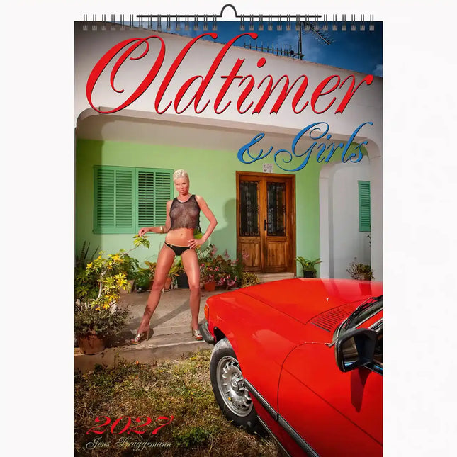 Jens Oldtimer en Girls Kalender 2027 A3